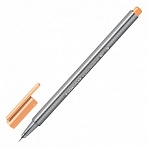 Ручка капиллярная STAEDTLER «Triplus Fineliner», СВЕТЛО-ОРАНЖЕВАЯ, трехгранная, линия письма 0.3 мм