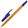 Ручка шариковая BRAUBERG SBP013о, (типа CORVINA ORANGE), корпус оранжевый, 1 мм, синяя
