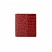 превью Визитница карманная FABULA Croco Nile V57-1KR на 80 визиток из натурального цвета красного цвета
