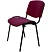 превью Стул офисный Easy Chair Изо/Iso бордовый (ткань, металл) (244439)