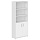 Шкаф для документов открытый Skyland Simple/Белый, 770×359×1815, SR-5W