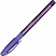 превью Ручка шариковая неавтоматическая масляная Attache Glide Trio Grip синяя (толщина линии 0.5 мм)