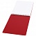 превью Блокнот А5 60л. на гребне OfficeSpace «Base», красная пластиковая обложка