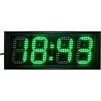 Часы настенные Импульс Электронное табло 413-T-EG2 (46×18×6.5 см)