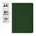 превью Телефонная книга А5, 80л., кожзам, OfficeSpace «Winner» зеленый, с вырубкой