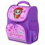 Ранец ПИФАГОР BASIC, 1 отделение, 3 кармана, эргономичная спинка, «Awesome», 35×28х18 см