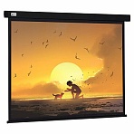 Экран Cactus Wallscreen CS-PSW-150X150-BK, 150×150 см, 1:1, настенно-потолочный, черный