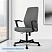 превью Кресло офисное Easy Chair 224 PPU серое (ткань, металл)