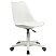 превью Кресло стул BRABIX «Eames MG-310 PL», пластик белый, экокожа белая