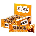 Батончик FITNESSHOCK арахис-соленая карамель, БЕЗ САХАРА, 12 шт. по 50 г в шоубоксе