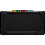 Крышка для гастроемкости Restola полипроп 1/1 черная, 422100413