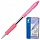 Ручка шариковая масляная автоматическая с грипом PILOT «Super Grip», СИНЯЯ, розовые детали, линия письма 0.32 мм