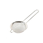 Сито с ободом и ручкой d=8см. l=20см. (нержавеющая сталь) 9903132