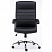 превью Кресло для руководителя Easy Chair 586 TPU черное (искусственная кожа/хромированный металл)