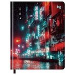 Дневник 1-11 кл. 48л. (твердый) BG «City», иск. кожа, выборочный лак, печать, ляссе