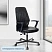 превью Кресло офисное Easy Chair 224 PPU чёрное (экокожа, металл)