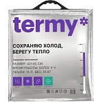 Термопакет ПРО_42×45 Мет/ВПП/Мет Черная_Круглая ручка_Терми