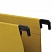 превью Подвесные папки картонные BRAUBERG, комплект 10 шт., 370х245 мм, 80 л., Foolscap, желтые, 230 г/м2, табуляторы