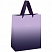 превью Пакет подарочный 26×32×12см MESHU «Duotone. Purple gradient», отд. фольгой, матовая ламинация