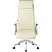 превью Кресло для руководителя Комус Мебель (Easy Chair) 528 белое (натуральная кожа с компаньоном, алюминий)