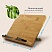 превью Подставка для книг и планшетов бамбуковая BRAUBERG, 28×20 см, регулируемый угол