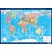 превью Настенная карта Мир 1.5×1.05м 1:22млн политическая