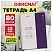 превью Тетрадь А4, 80 л., ОФИСМАГ, гребень, клетка, обложка картон, ОФИСНЫЙ СТИЛЬ