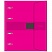 превью Бизнес-тетрадь со сменным блоком Attache Selection A5 120 листов розовая в клетку на кольцах (180x215 мм)