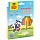 Карандаши цветные Мульти-Пульти «Енот в космосе» 24цв, 12шт., двусторонние, утолщенные, заточен., европодвес