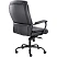 превью Кресло для руководителя Easy Chair СН-708 Ровер чёрное (экокожа, металл)