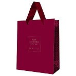 Пакет подарочный 18×23×10см MESHU «Классика. Рубин», ламинированный