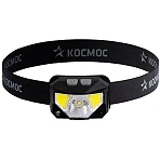 Фонарь налобный КОСМОС (KOC851Lit) аккумуляторный