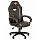 Кресло для руководителя Easy Chair 652 TPU черное/серебристое (искусственная кожа/пластик)