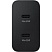 превью Зарядное устройство сетевое Samsung EP-T5020 50W Duo Type-C Black + cable