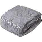 Плед микрофибра Luscan, фольга серый 200×220
