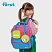 превью Рюкзак Först F-Kids «Be Happy! » 30.5×25.5×12см, 1 отделение, 5 карманов, эргономичная спинка
