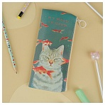 Пенал мягкий 200×100 MESHU «Cat», искусственная кожа