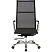 превью Кресло для руководителя Комус Мебель (Easy Chair) 702 чёрное (сетка, металл хромированный)
