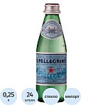 Вода минеральная San Pellegrino стекл. бут. газ 0.25л