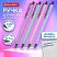 превью Ручка шариковая автоматическая BRAUBERG «VIVID PASTEL», корпус soft-touch, СИНЯЯ, пишущий узел 0.7 мм, линия письма 0.35 мм