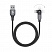 превью Кабель Deppa USB-A-micro USB, USB 2.0, 1.2м, алюминий, нейлон, черный