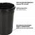 превью Ведро-контейнер для мусора (урна) с педалью ЛАЙМА «Classic», 20 л, черное, глянцевое, металл, со съемным внутренним ведром
