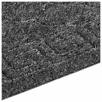 Коврик придверный 60×90 см, СЕРЫЙ, грязезащитный, 430 г/м2, фактурный рисунок ЧЕШУЙКИ, ЛЮБАША