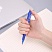 превью Ручка шариковая автоматическая X-tream, д шарика 0.7 мм, резин манж, синяя