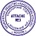 превью Оснастка для печати круглая Attache 9140 R40 40 мм черная