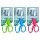 Ножницы детские Berlingo 13.5см, ассорти, европодвес
