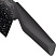 превью Нож топорик кухонный Santoku 16.5 см. рукоять Soft Touch, Mielaje