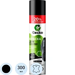 Краска для обуви Gecko гладкая кожа черная 300 м л 101495