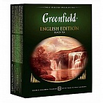 Чай Greenfield «English Edition», черный, 100 фольг. пакетиков по 2г