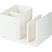 превью Подставка-органайзер д/канц. мел Deli NuSign ENS950white 120×155х96 4отд бел